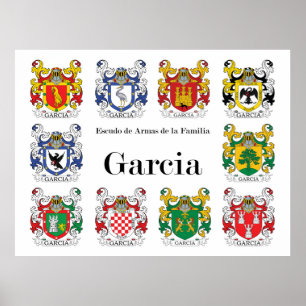 Escudo de Armas de Familia Poster