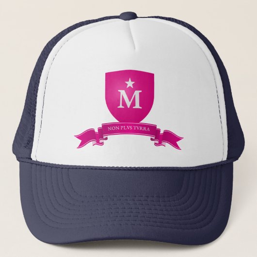 Escudo de Moderdonia clásico Trucker Pet (Voorkant)