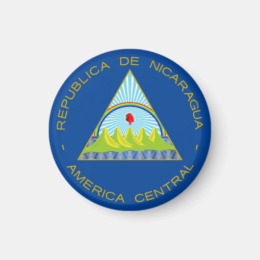 Escudo de Nicaragua Magneet (Voorkant)