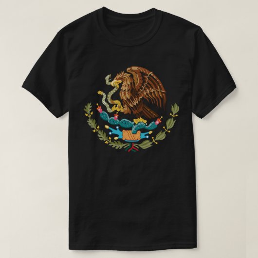 Escudo Nacional de Mexico T-shirt (Design voorkant)