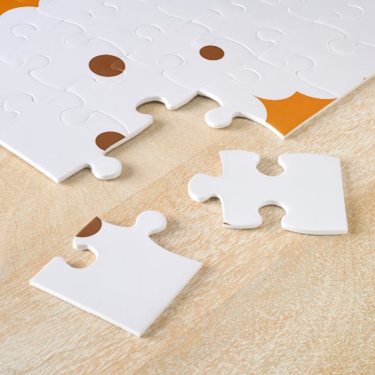 Esdoorn: Cartoon herfstbladeren Legpuzzel (Zijkant)