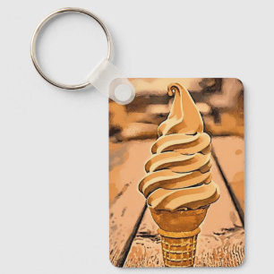 Esdoorn Creemee/Esdoornblad Sleutelhanger