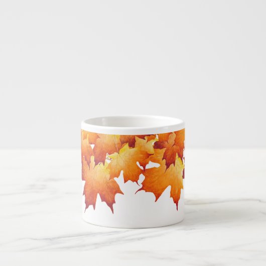 Esdoorn Paar op een Espresso Mok (Voorkant)