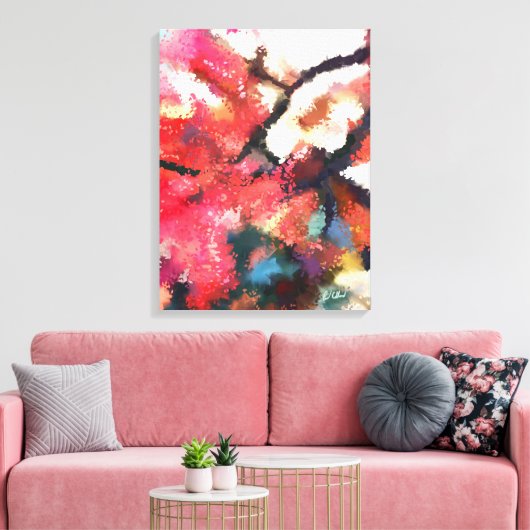 esdoorn sprites canvas afdruk (Insitu (Woonkamer))