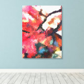 esdoorn sprites canvas afdruk (Insitu (Houten vloer))