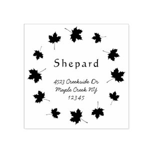 esdoorn verlaat grens aangepaste bruiloft retour a 	rubberstempel