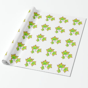 Esdoornblad Cadeaupapier