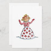 esdoornblad-jurk kaart (Voorkant / Achterkant)