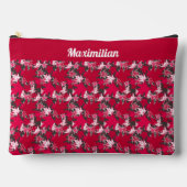 Esdoornbladeren op houtskool - GROTE accessoire za Etui (Voorkant)