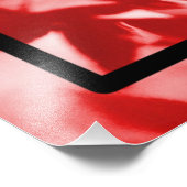 Esdoornbomen bladeren ontwerp foto afdruk (Hoek)