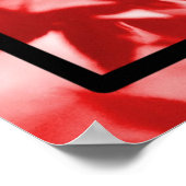 Esdoornbomen bladeren ontwerp poster (Hoek)