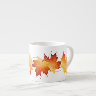 Esdoornpaar op een Espresso Mok (1)