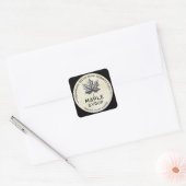Esdoornsiroop label met blad (Envelop)