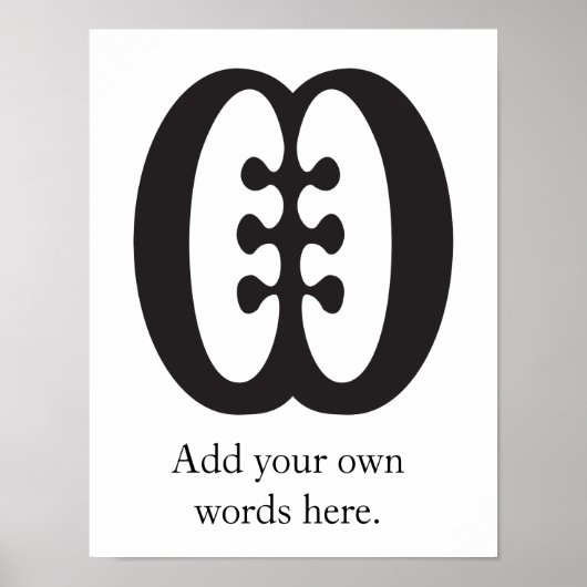 ESE NE TEKREMA | Vriendschap en onderlinge afhanke Poster (Voorkant)