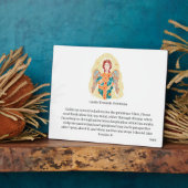 esel met canvas : Archangel Gabriel Fotoplaat (Zijkant)