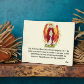 esel met canvas : archangel riel fotoplaat (Zijkant)