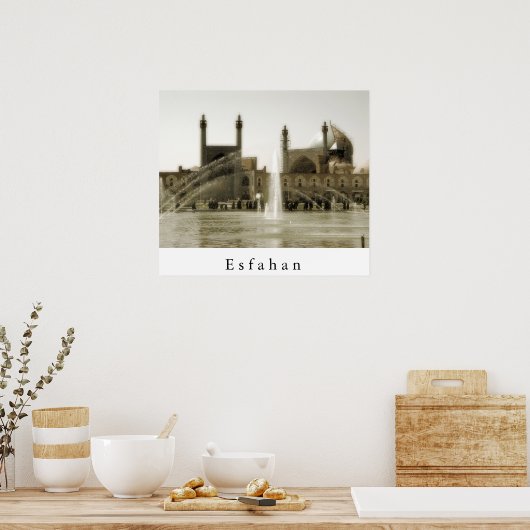 Esfahan Poster (Keuken)