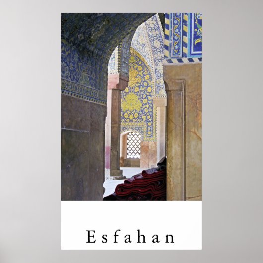 Esfahan Poster (Voorkant)