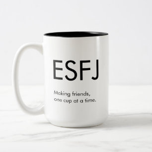 ESFJ Vriendschap maken Mok Cadeau