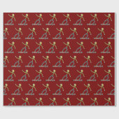 Esk8 Stickman Cadeaupapier (Vlak)