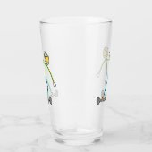 Esk8 Stickman Glas (Rechts)