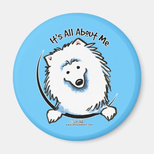 Eskie is alles over mij magneet (Voorkant)