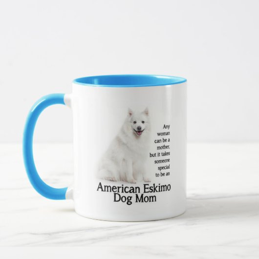 Eskie Mom Mug (Gauche)