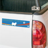 Eskie Rescue Bumpersticker 2 (Op Truck)