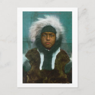 Eskimo Boy genaamd "Menadelook" Briefkaart