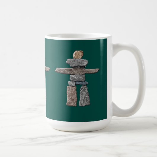 Eskimo Cairn, Inuit Inukshuk Boire de la Mug (Droite)