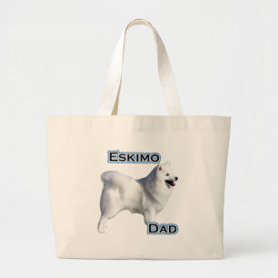 Eskimo Dad 4 Grote Tote Bag