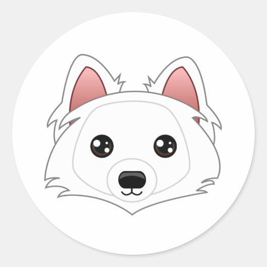 Eskimo Dog Stickers (Voorkant)
