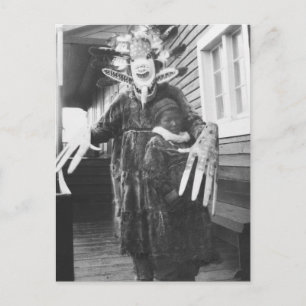 Eskimo Medicine Man, begin jaren 1900 Briefkaart