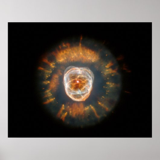 Eskimo Nebula (NGC 2392) Poster (Voorkant)
