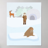 Eskimo Poster (Voorkant)