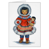 Eskimo traditionele kleding (Voorkant)