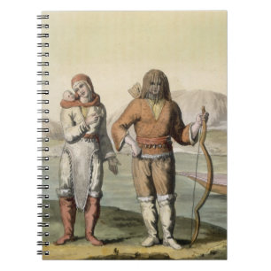 Eskimos uit Le Costume Ancien et Notitieboek