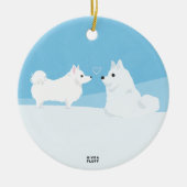 EskiSnow Keramisch Ornament (Voorkant)