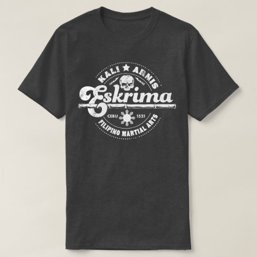 Eskrima Kali Arnis T-shirt (Design voorkant)