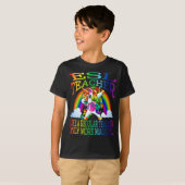 ESL leraar als een gewone leraar alleen meer magie T-shirt (Voorkant volledig)