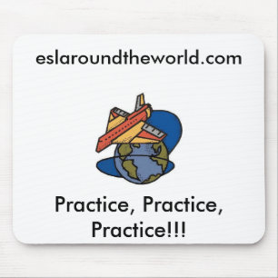 ESL Overal ter wereld Muismat