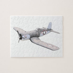 ESM F-4U Corsair-vliegtuig Legpuzzel