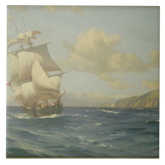 Esmeralda, 1908 (olie op doek) tegeltje (Voorkant)