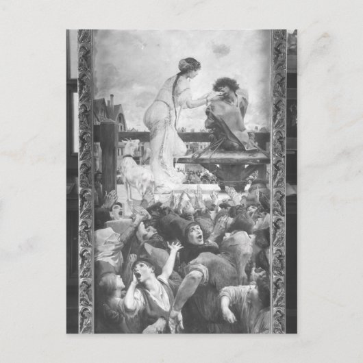 Esmeralda en Quasimodo, 1905 Briefkaart (Voorkant)