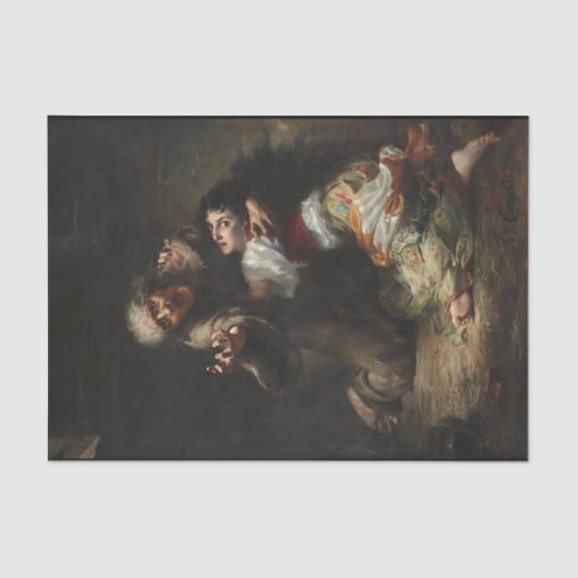 Esmeralda Henri Coeylas Art Tissuepapier (Voorkant)