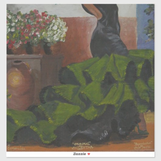 Esmeralda Sticker (Vel)