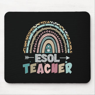 Esol-team leraren en studenten terug naar school muismat