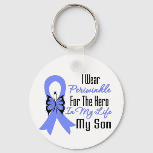 Esophageal Cancer Ribbon Hero My Son Sleutelhanger