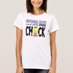 Esophageal-kanker met de verkeerde griep t-shirt