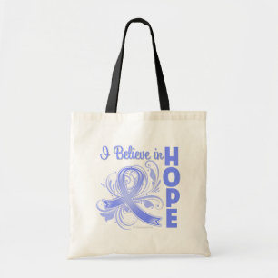 Esophageale kanker geloof ik in Hope Tote Bag